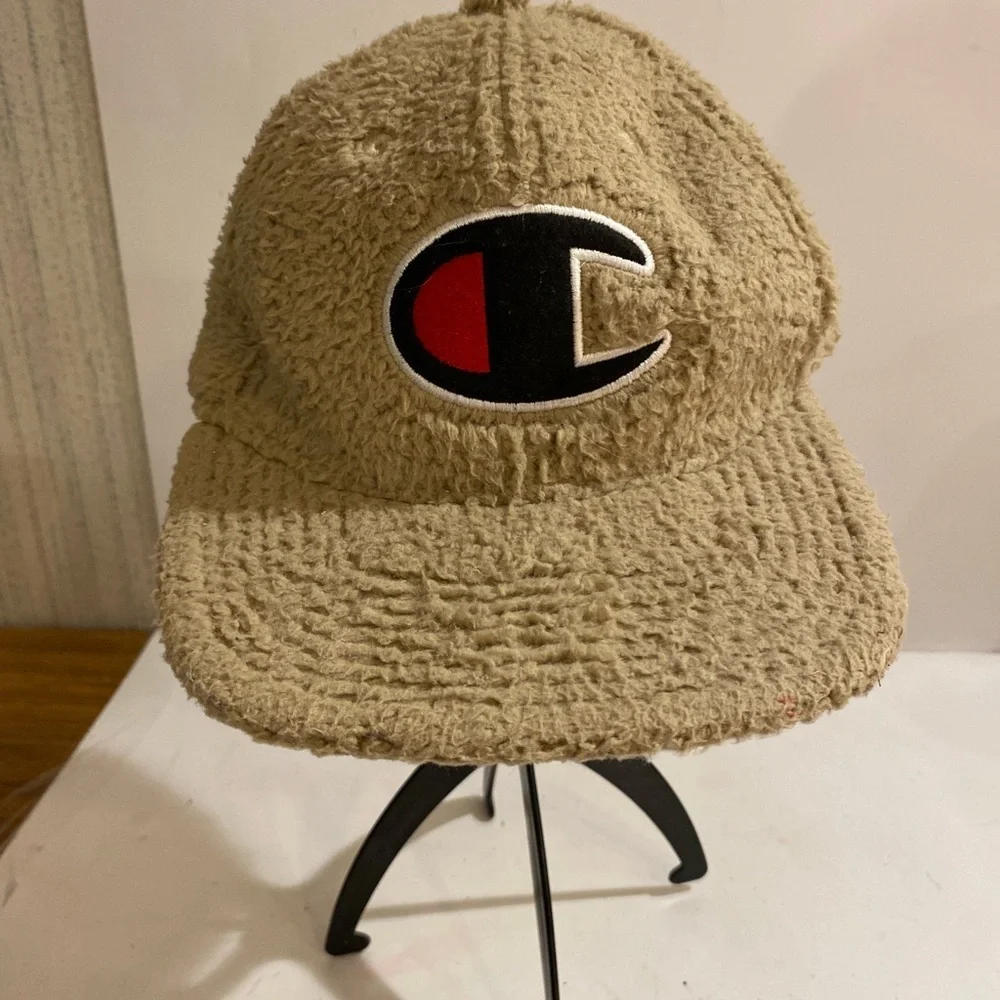 Champion Sherpa Leather Strap Back Hat (KW)